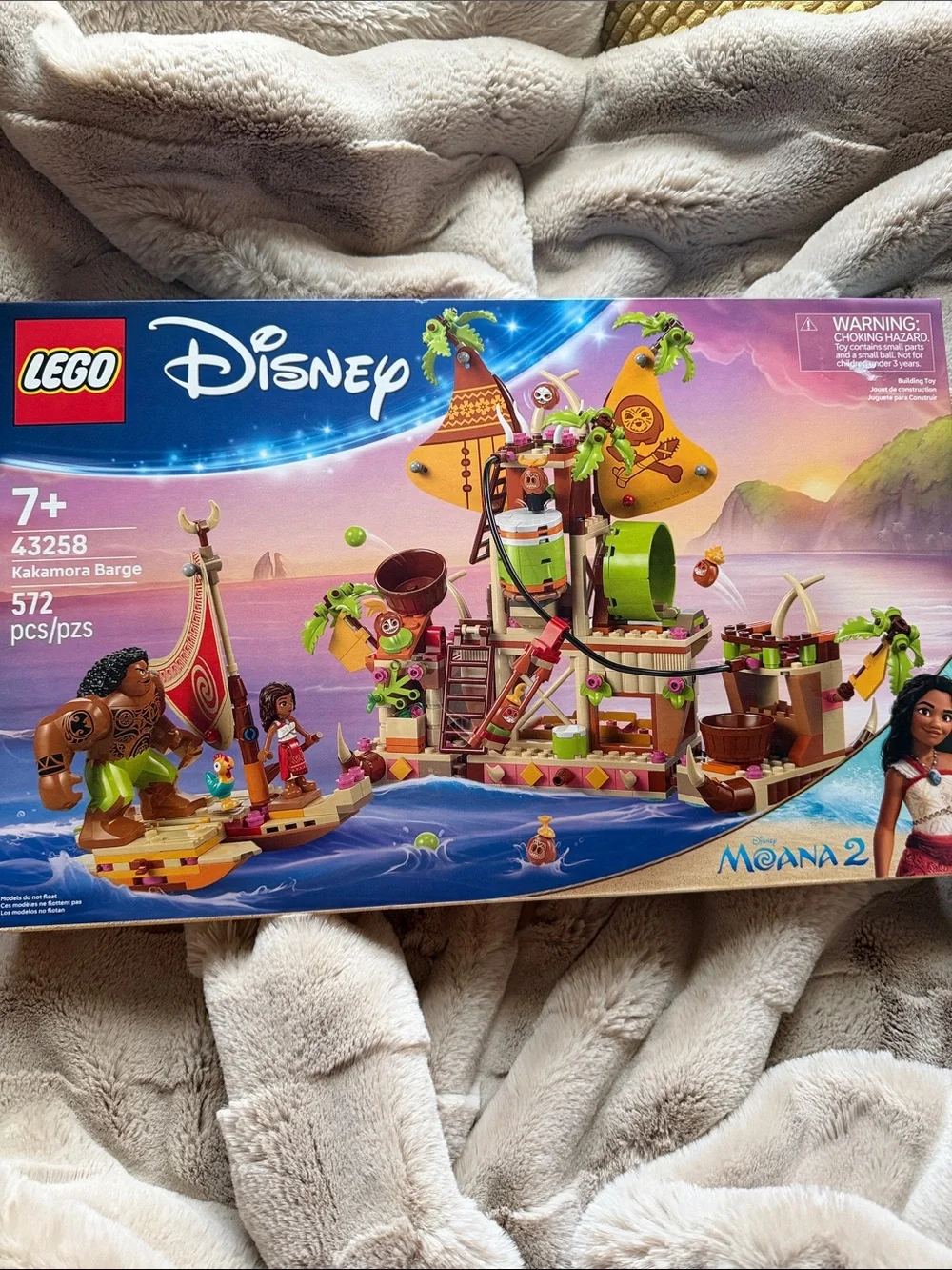 Lego Disney Moana Kakamora Barge - Green, Brown, Tan